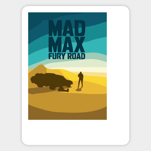 Fury Road Sticker by Guissepi